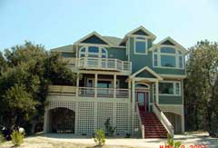 <em2,400 sq.ft. home, built in Frisco, Hatteras Island, NC